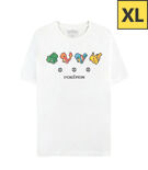 T-Shirt XL - Pixel Pokémon Kanto Starters - Difuzed product image